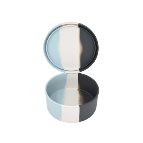 Small Bento Bowl - Blue Tie Dye
