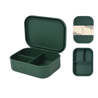 Silicone Bento Box | Emerald