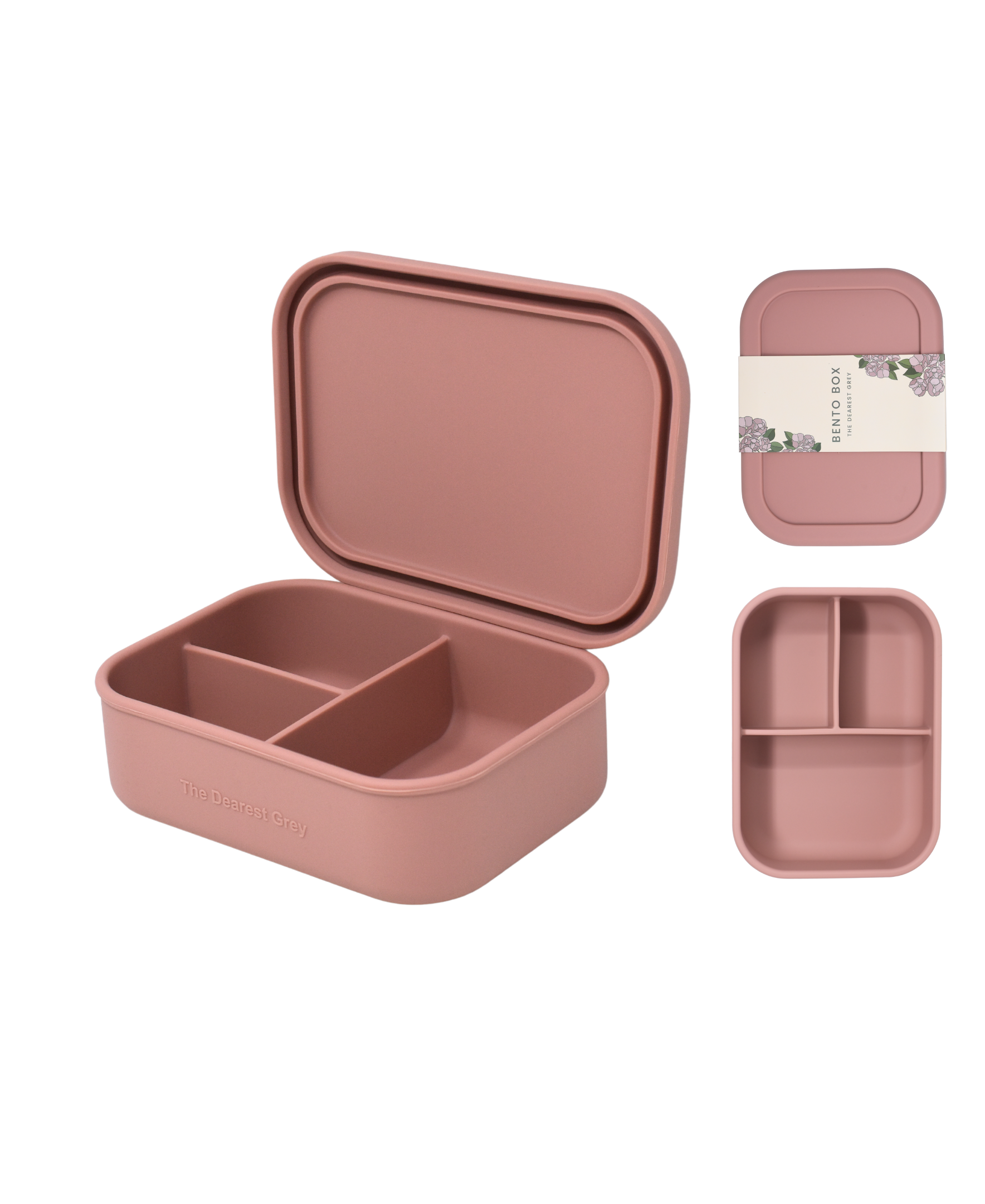 OG Silicone Bento Box - Pink Tie Dye