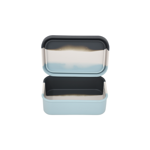 Mini Bento Box - Blue Tie Dye