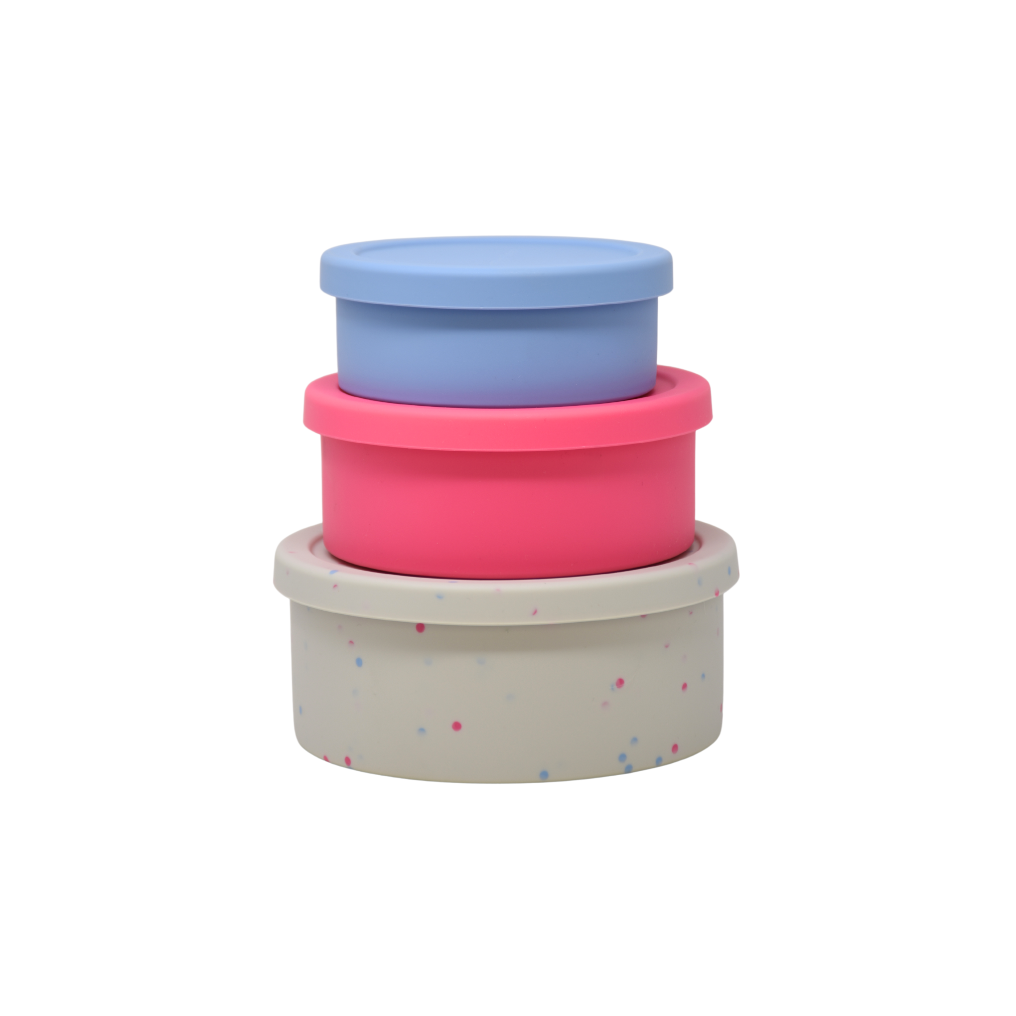 Bowl Set- Confetti, Hot Pink, Periwinkle