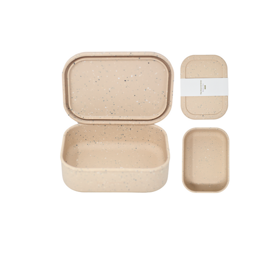 OG No Divider Silicone Bento Box - Sandstone