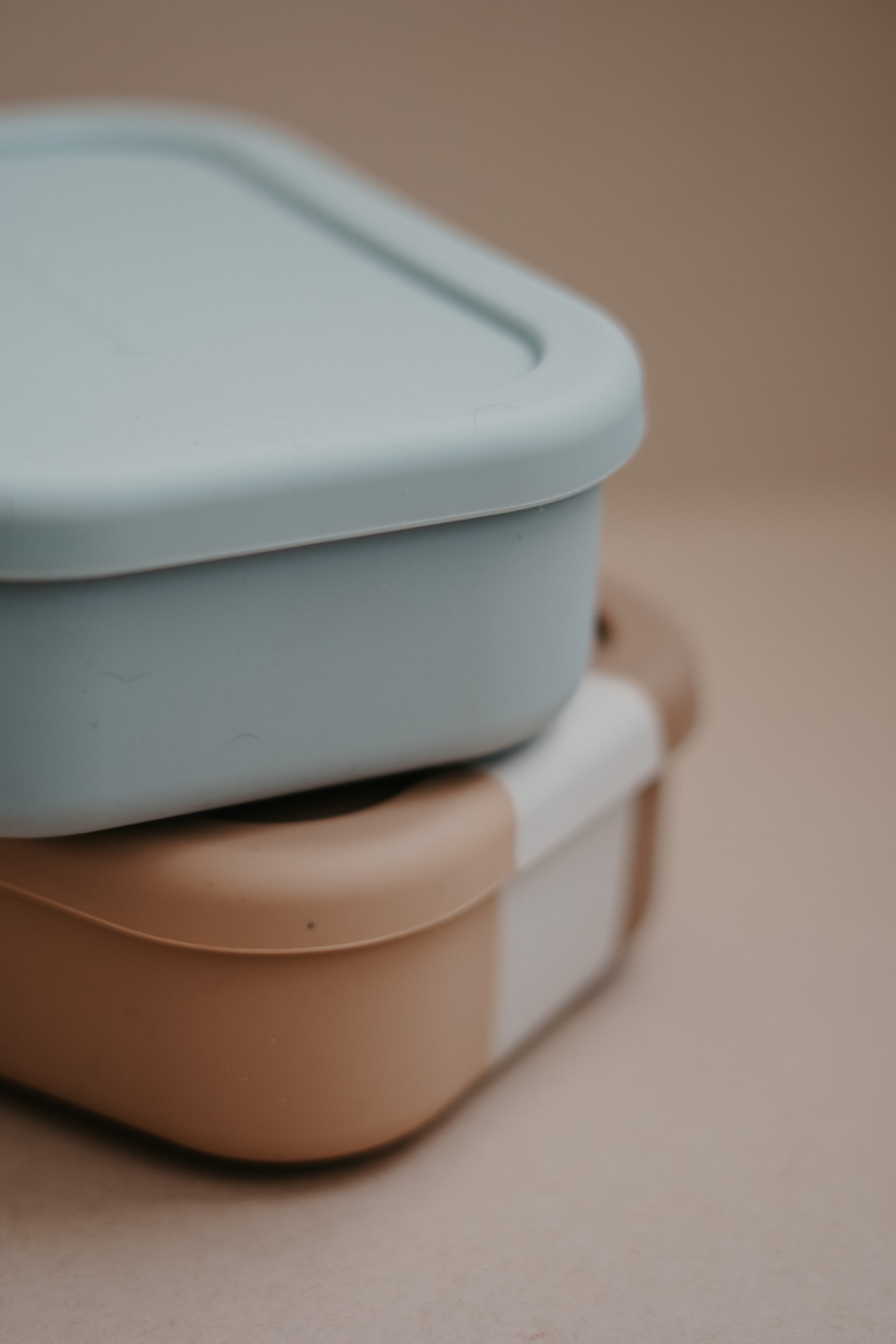 OG No Divider Silicone Bento Box - Sandstone