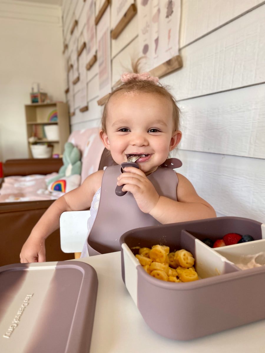 Silicone Bento Box  Purple Tie Dye – The Dearest Grey