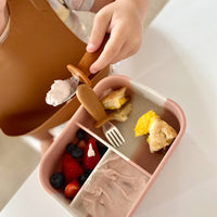 Catch Bib Set | Terracotta & Ginger