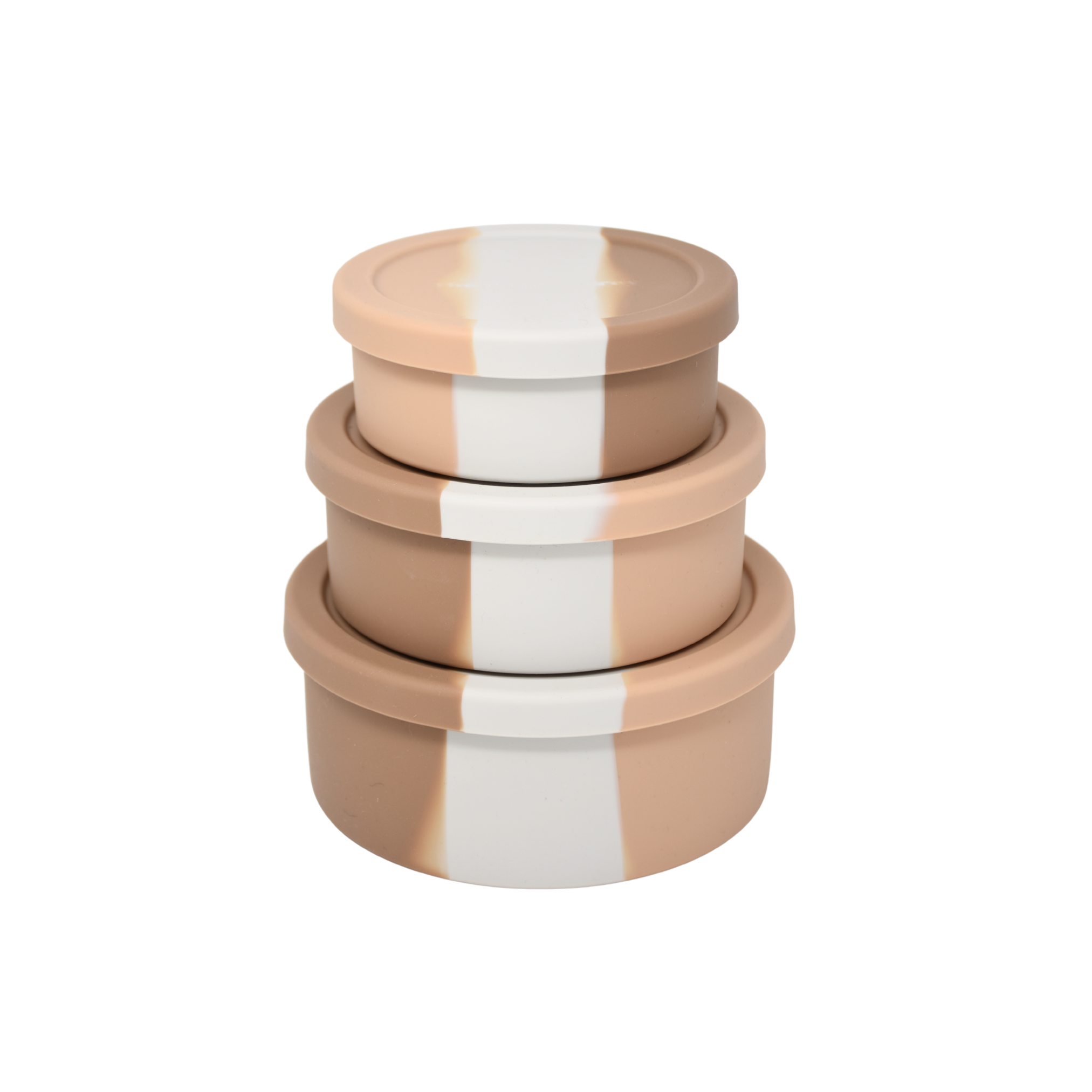 Bowl Set - Tan Tie Dye