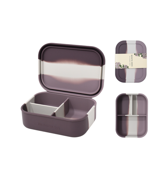OG Silicone Bento Box - Purple Tie Dye