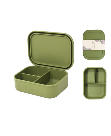 Silicone Bento Box | Moss