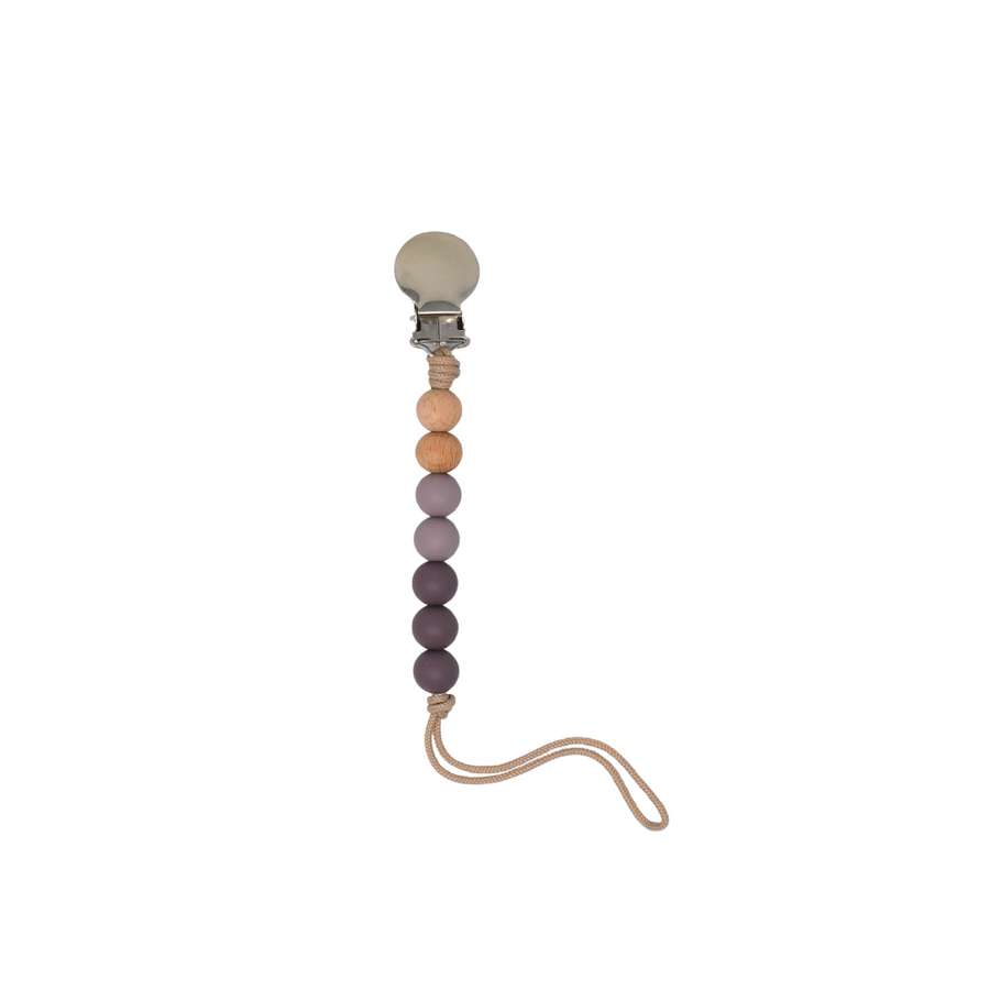 Uniquely Knotted Clip | Jade & Lavender
