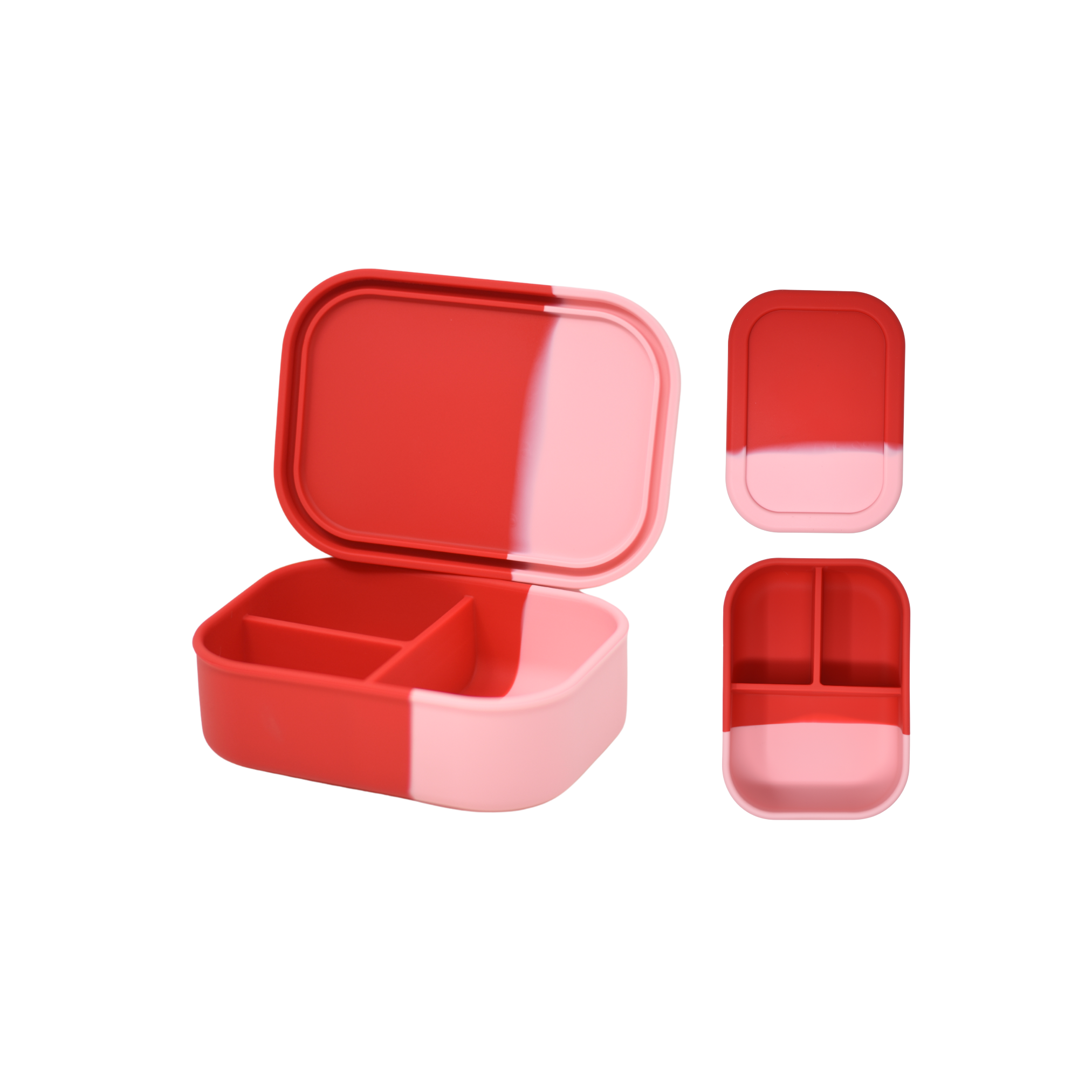 OG Silicone Bento Box - Raspberry Pink