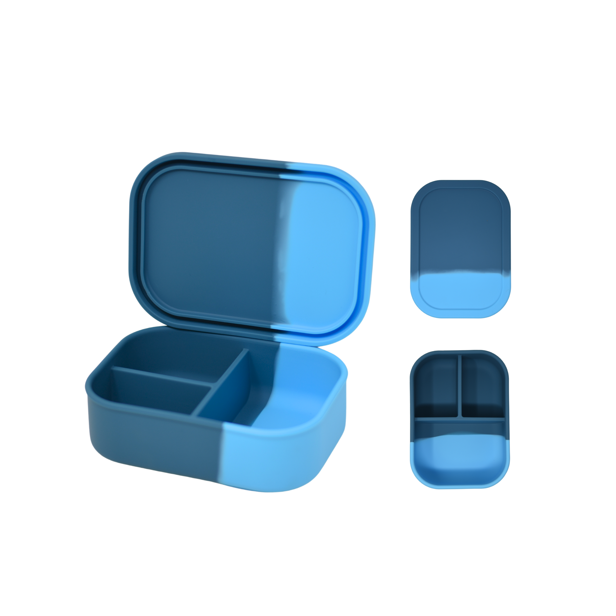 OG Silicone Bento Box - Blueberry Blue