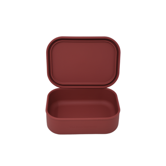 OG No Divider Silicone Bento Box - Ruby