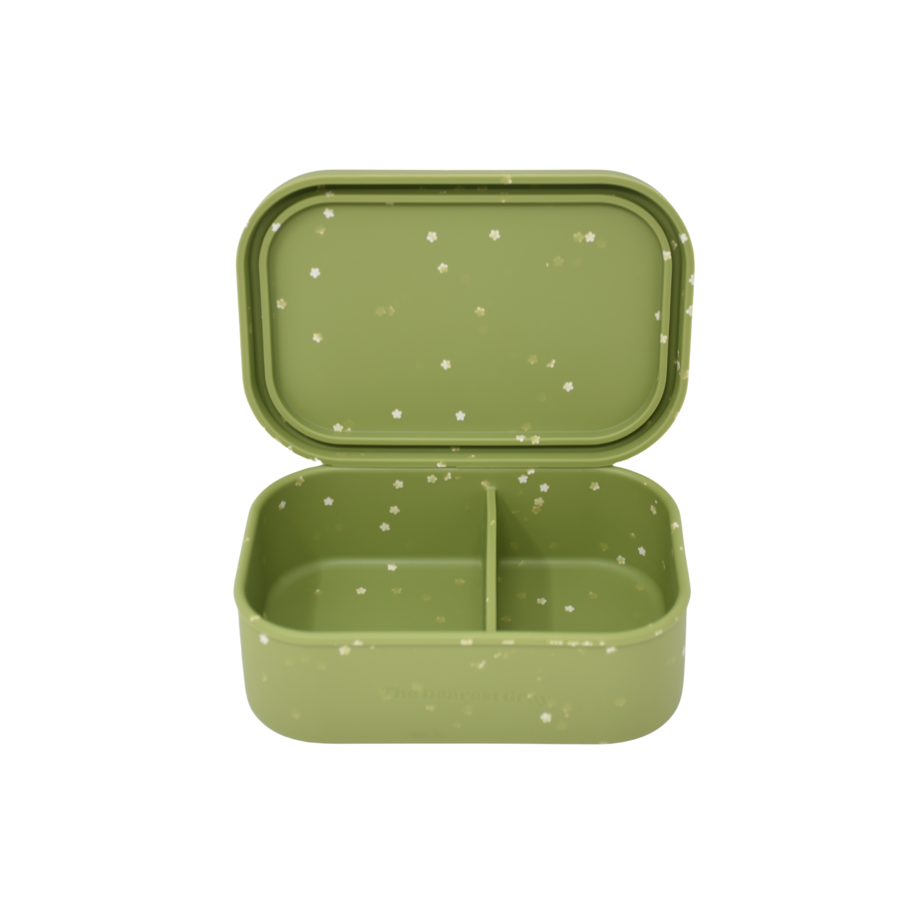 Two Divided Bento - Moss(Daisy)
