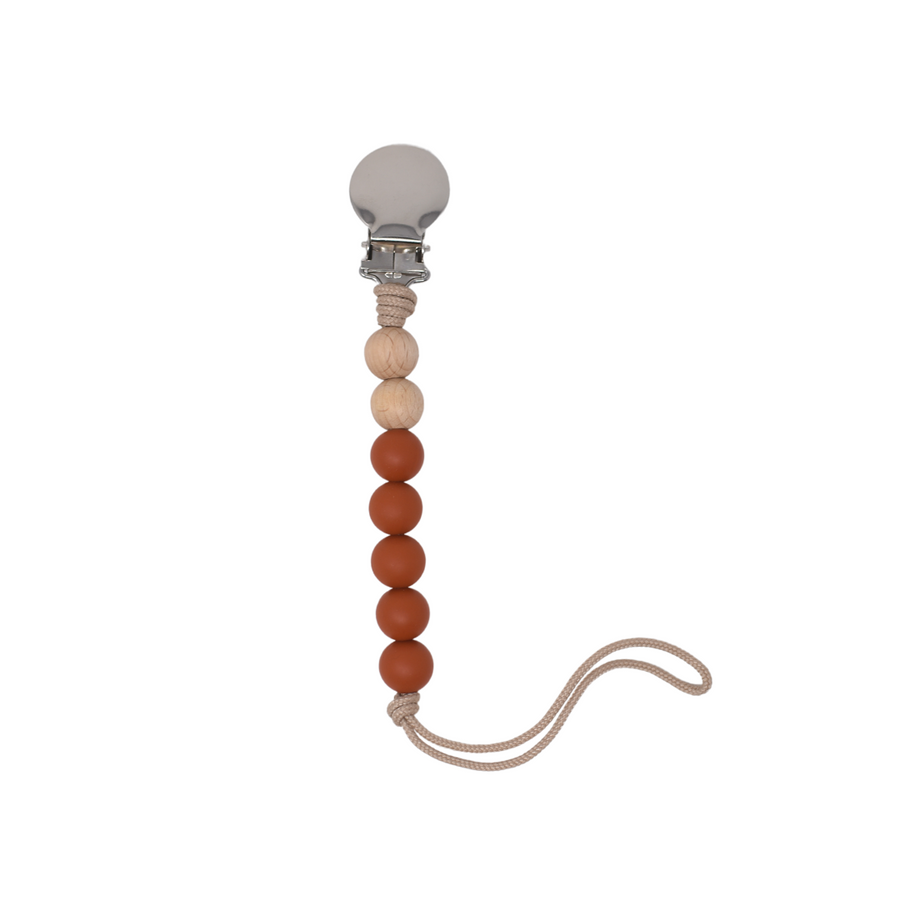 Uniquely Knotted Clip | Rust