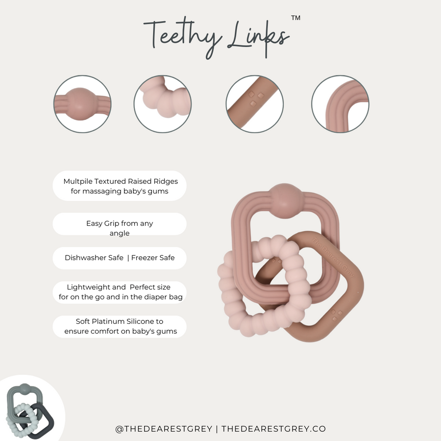 Teethy Links | Pink Lemonade
